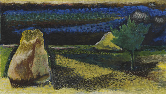 Georg Meistermann - Öl auf Leinwand