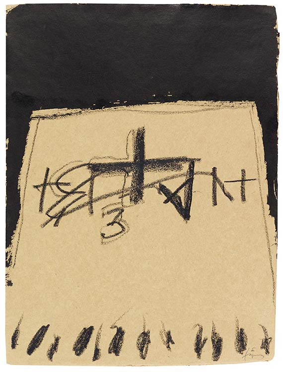 Antoni Tàpies - Kreide