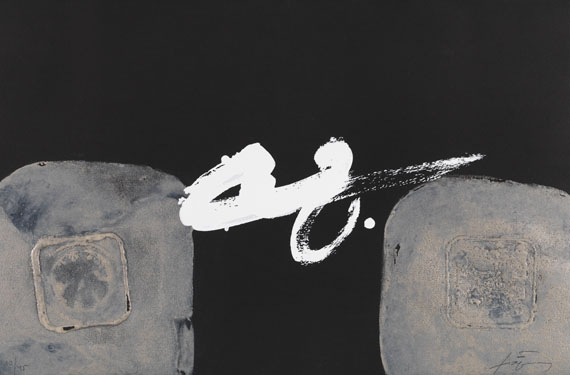 Antoni Tàpies - Farblithografie