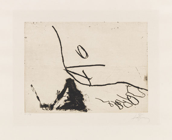Antoni Tàpies - Radierung