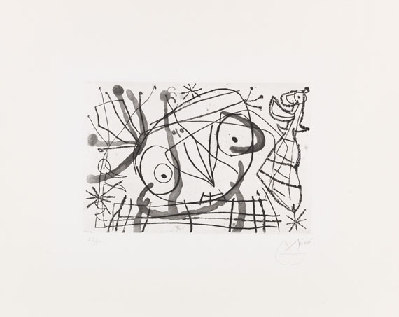 Joan Miró - after - Aquatintaradierung
