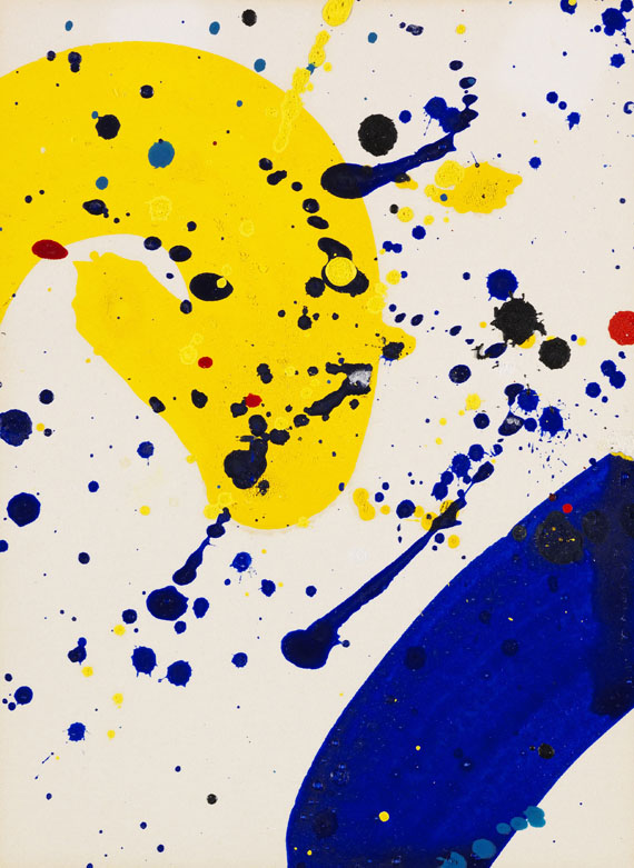 Sam Francis - Gouache