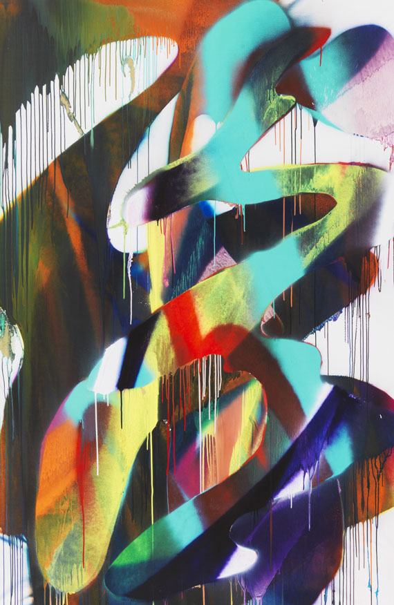 Katharina Grosse - Pigmentdruck