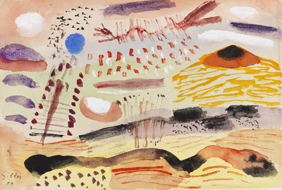 Werner Gilles - Aquarell