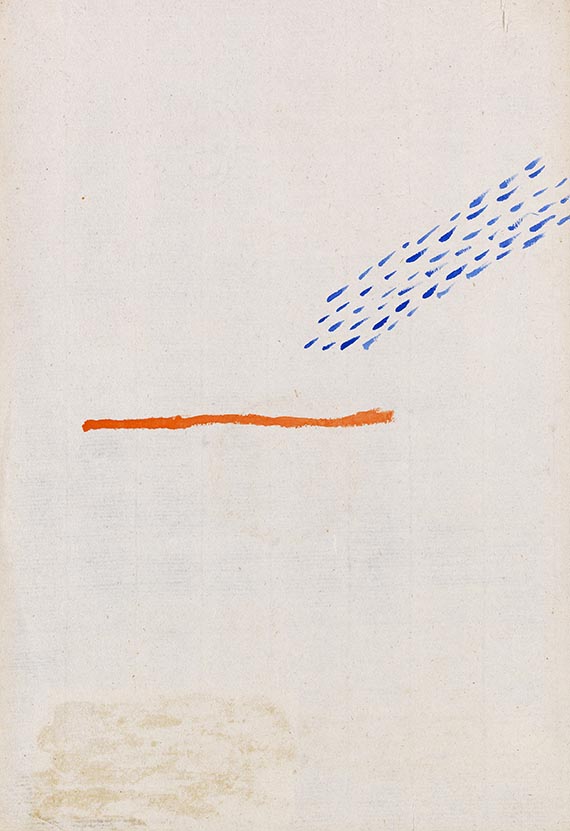 Richard Tuttle - Aquarell auf Papier