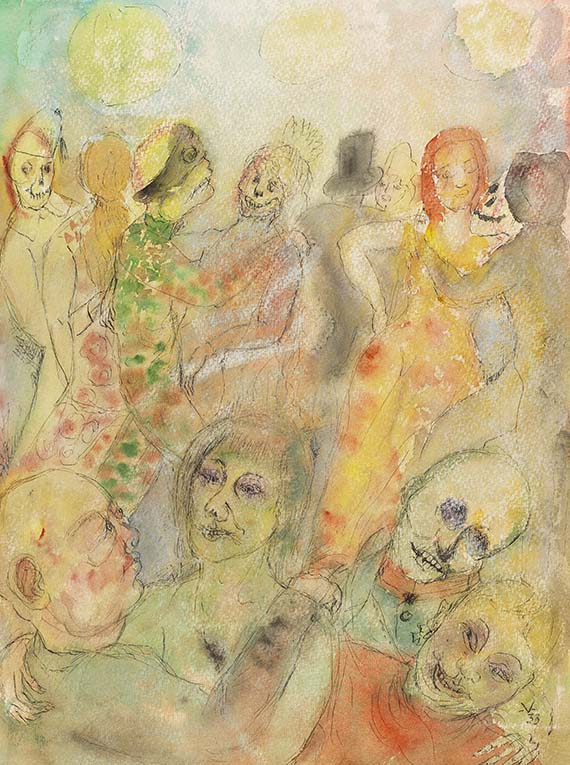 Bruno Voigt - Aquarell auf Papier