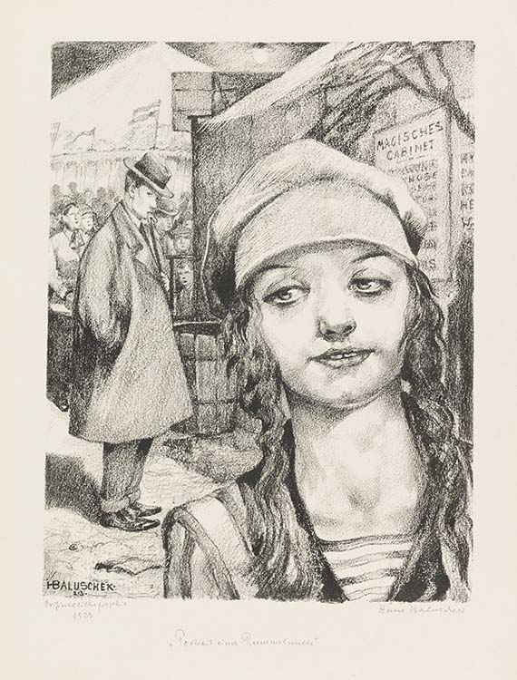 Hans Baluschek - Lithografie