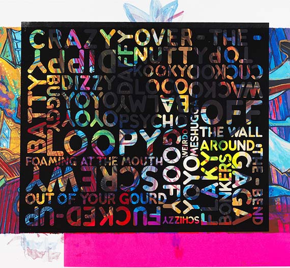 Mel Bochner - Farbserigrafie