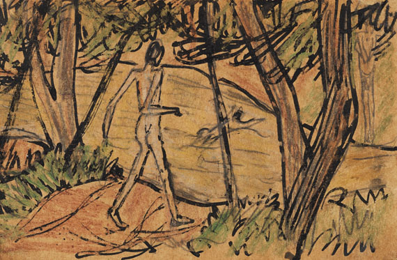 Erich Heckel - Aquarell