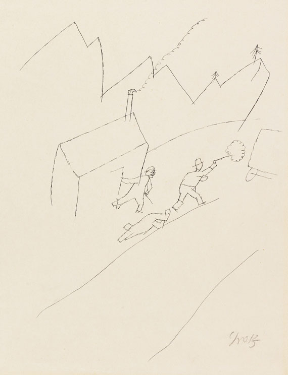 George Grosz - Tuschfeder