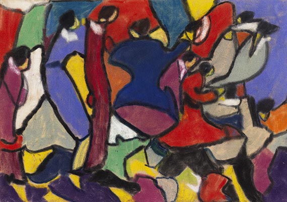 Adolf Hölzel - Pastell