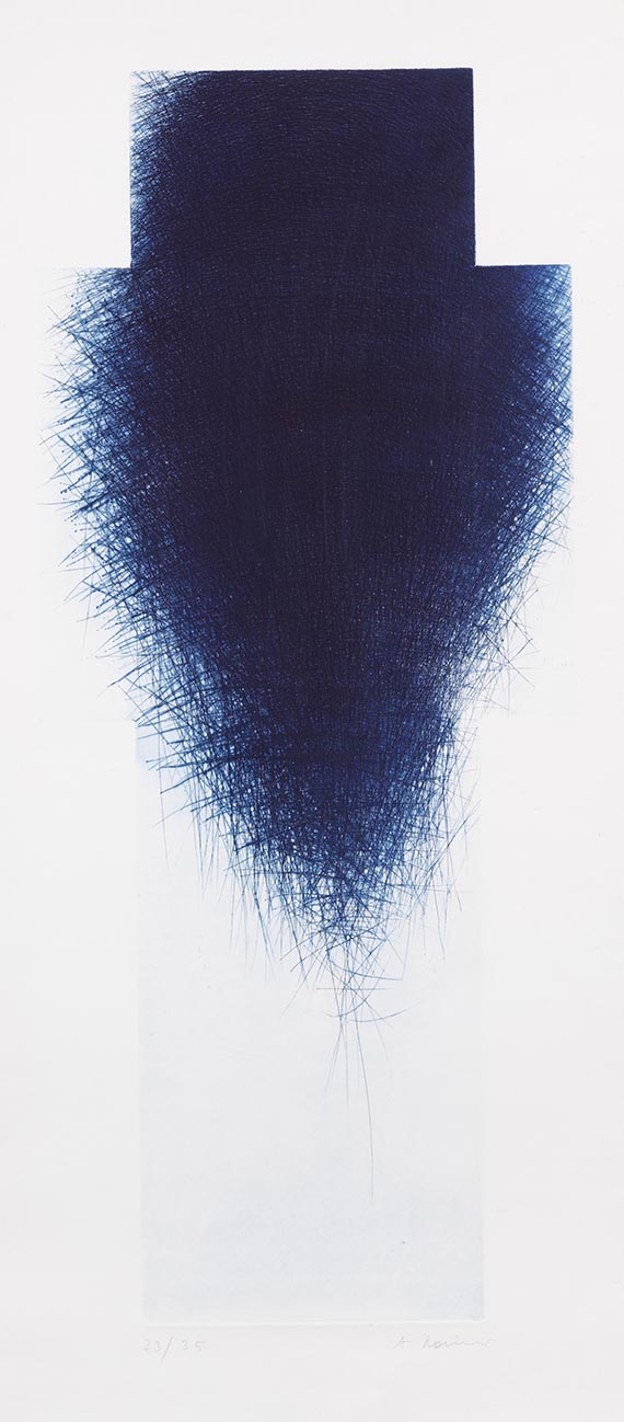 Arnulf Rainer - Kaltnadelradierung