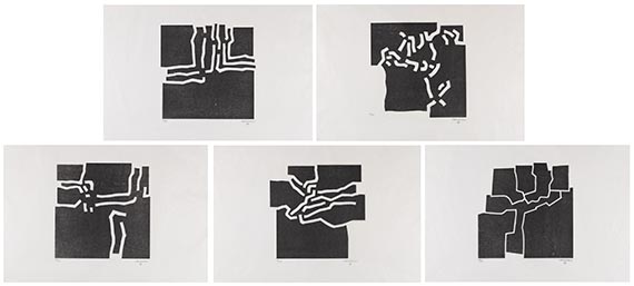 Eduardo Chillida - Holzschnitt