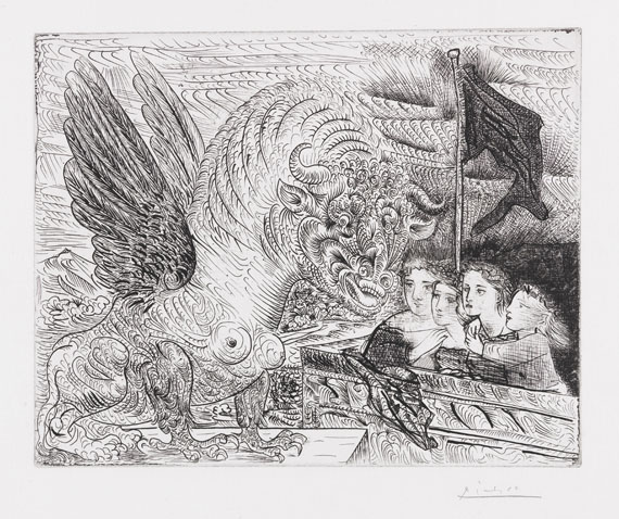 Pablo Picasso - Radierung
