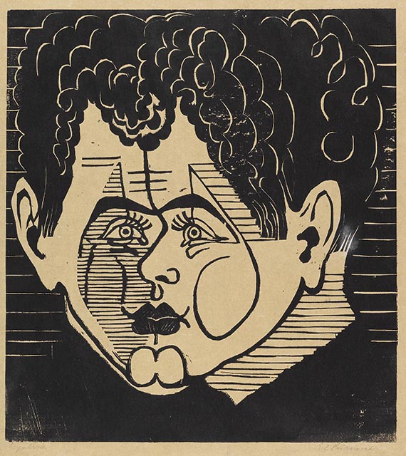 Ernst Ludwig Kirchner - Holzschnitt