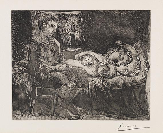 Pablo Picasso - Aquatintaradierung