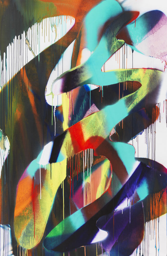 Katharina Grosse - Pigmentdruck