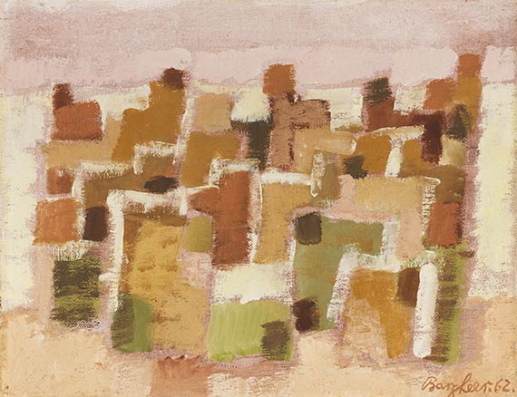 Eduard Bargheer - Öl auf Leinwand