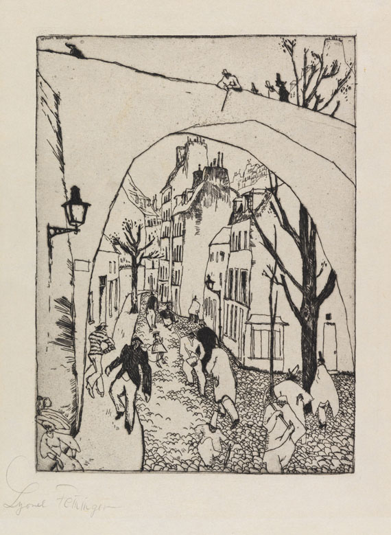 Lyonel Feininger - Radierung