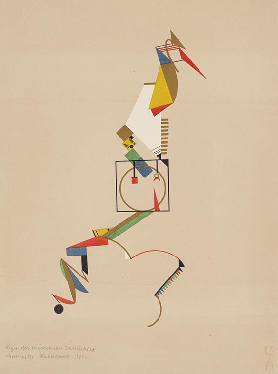 Schreyer, Lothar - Farblithografie