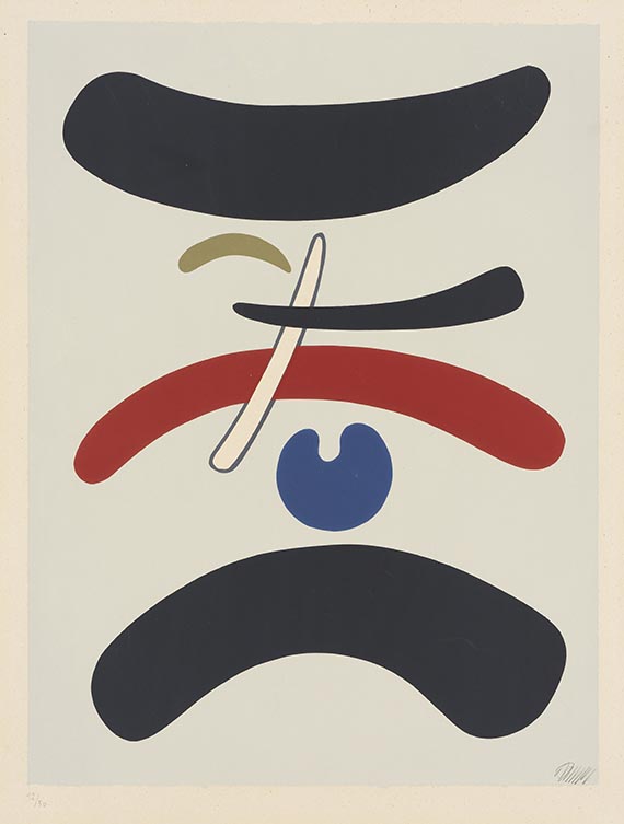 Willi Baumeister - Farbserigrafie