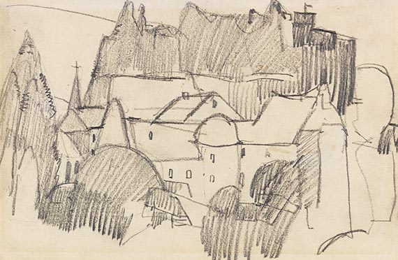 Hermann Stenner - Bleistiftzeichnung