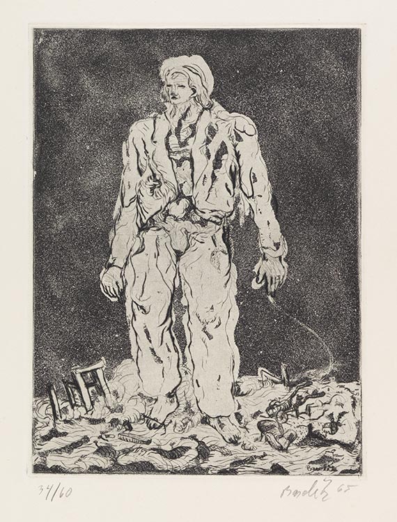 Georg Baselitz - Radierung
