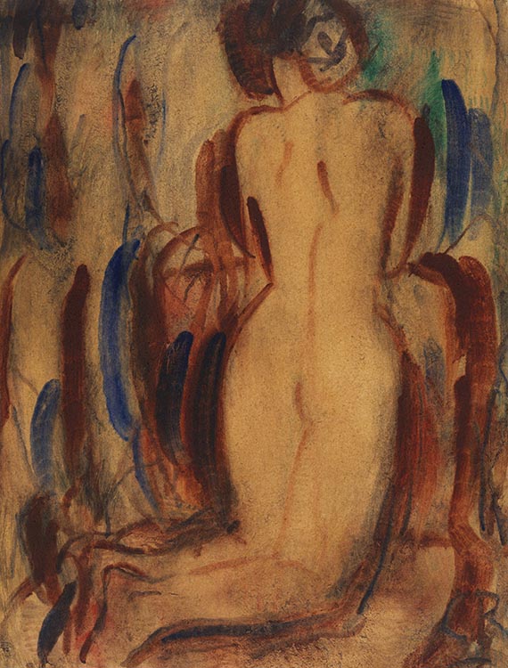 Christian Rohlfs - Wassertempera