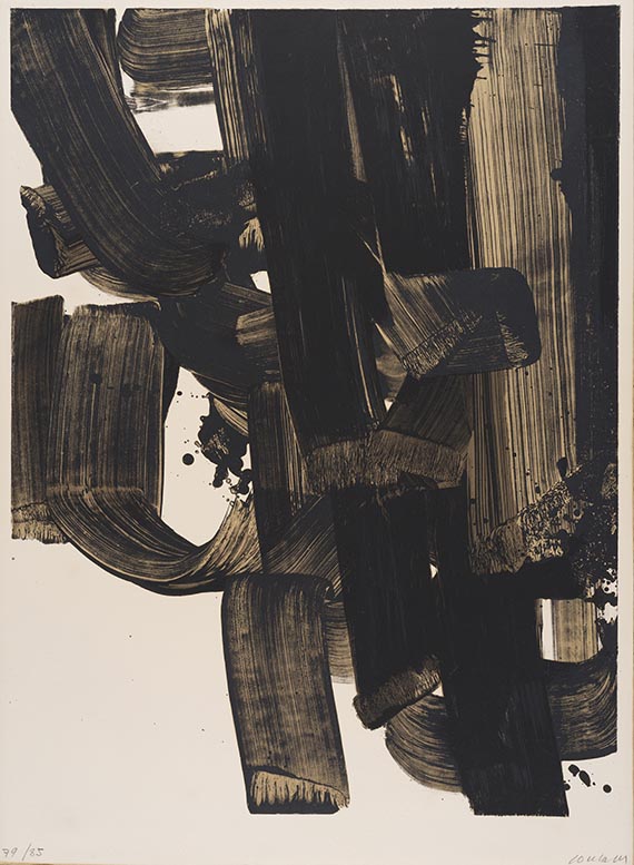 Pierre Soulages - Lithografie