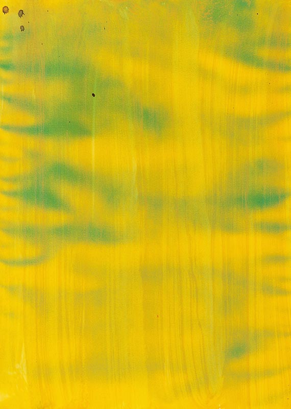 Katharina Grosse - Acryl auf Papier