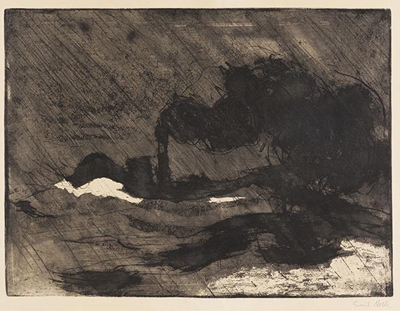 Emil Nolde - Radierung