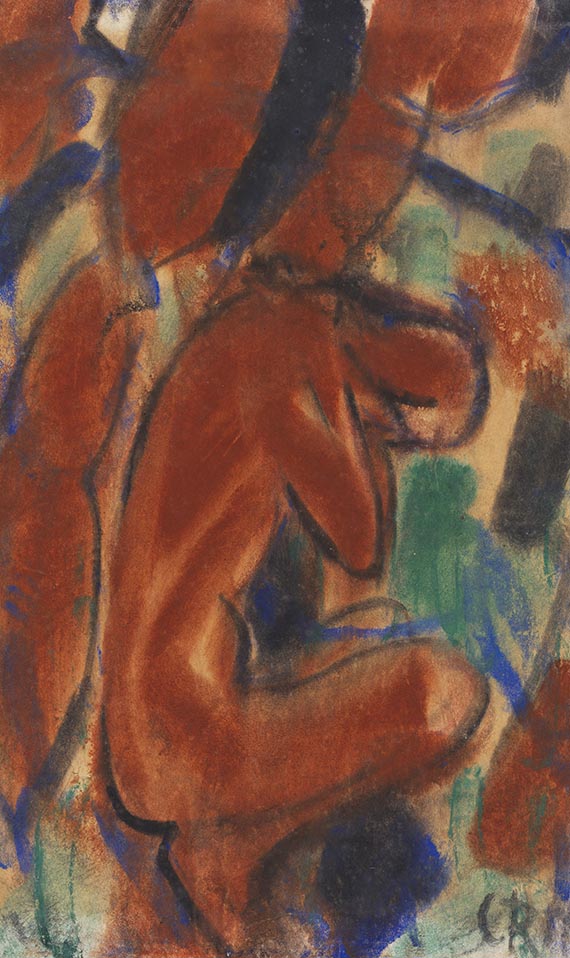 Christian Rohlfs - Aquarell auf Papier