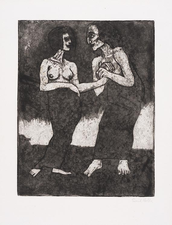 Emil Nolde - Radierung