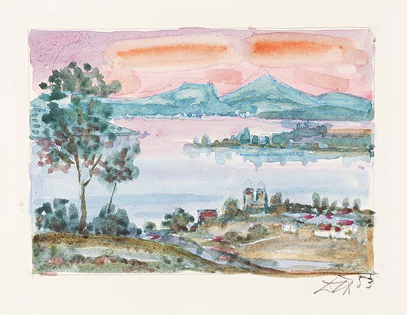 Otto Dix - Aquarell