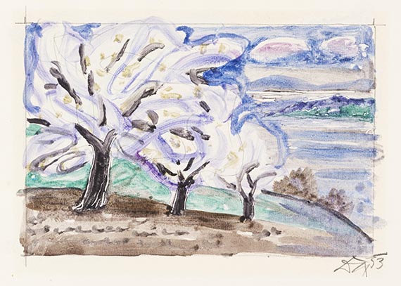 Otto Dix - Aquarell