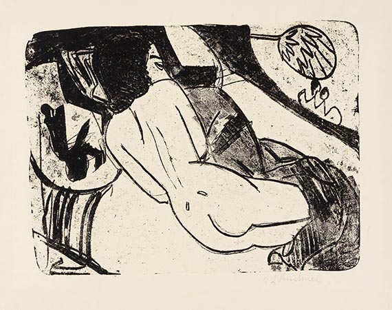 Ernst Ludwig Kirchner - Lithografie