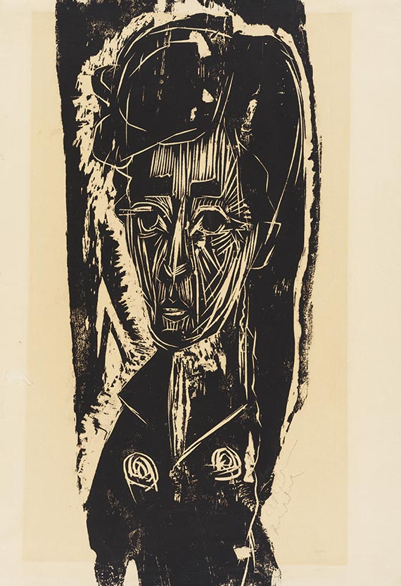 Ernst Ludwig Kirchner - Holzschnitt