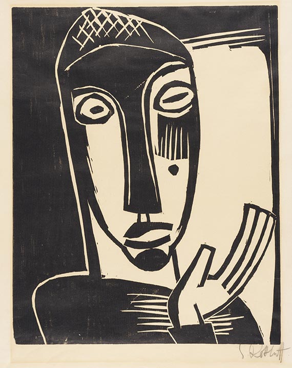 Karl Schmidt-Rottluff - Holzschnitt