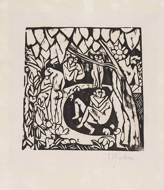 Kirchner, Ernst Ludwig - Liebesgarten