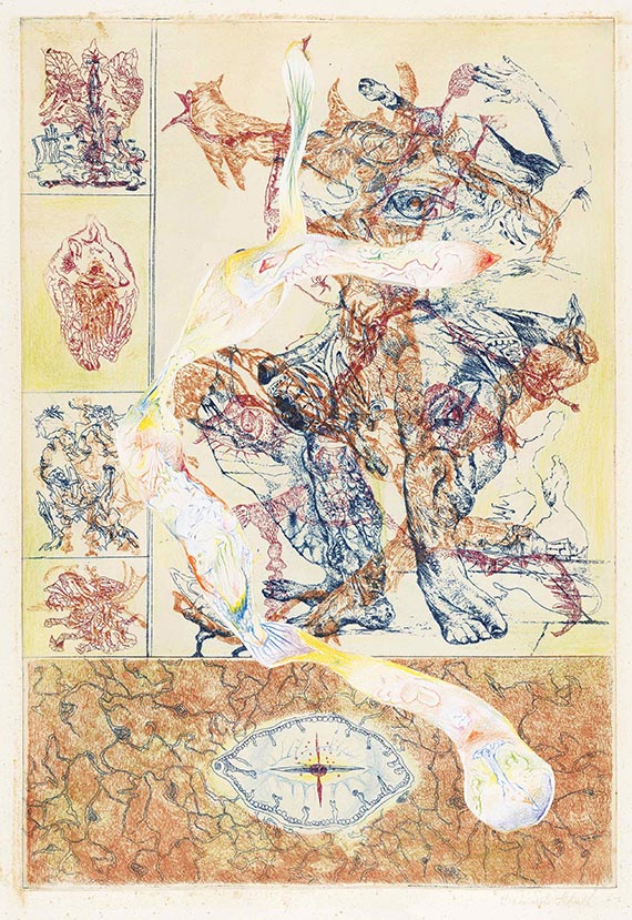 Schultze, Bernard - Zugencollage