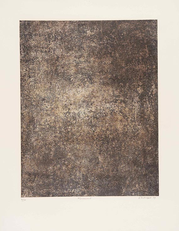 Dubuffet, Jean - Mûrissement