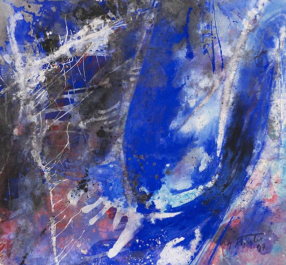 Thieler, Fred - blue sunset