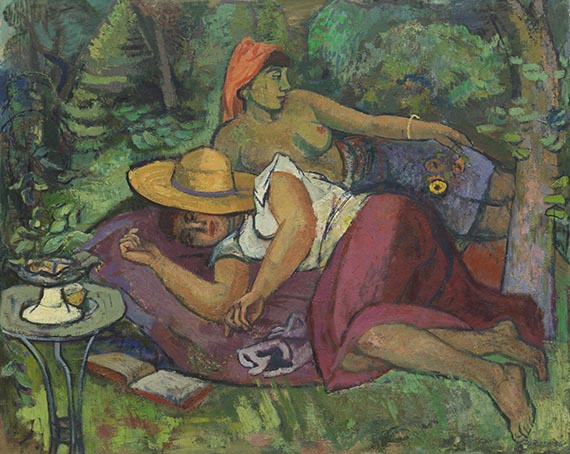 J&uuml;chser, Hans - Frauen im Gr&uuml;nen