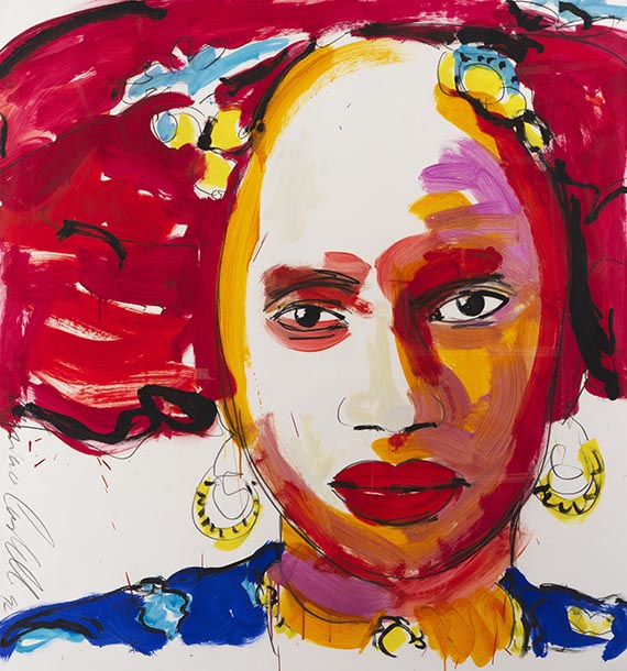 Castelli, Luciano - &Ouml;l auf Papier