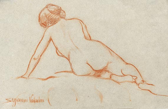 Valadon, Suzanne - Weiblicher Rückenakt