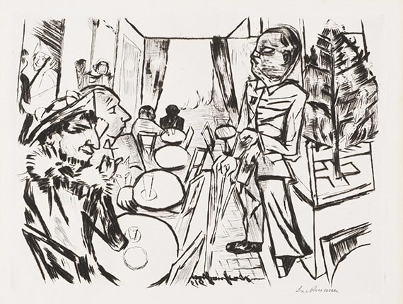 Beckmann, Max - Weihnachten 1919