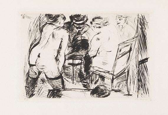 Beckmann, Max - Bordell in Hamburg