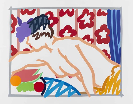 Wesselmann, Tom - Judy reaching over table