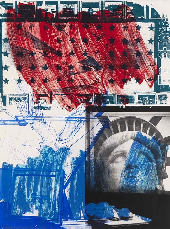 Rauschenberg, Robert - Farblithografie