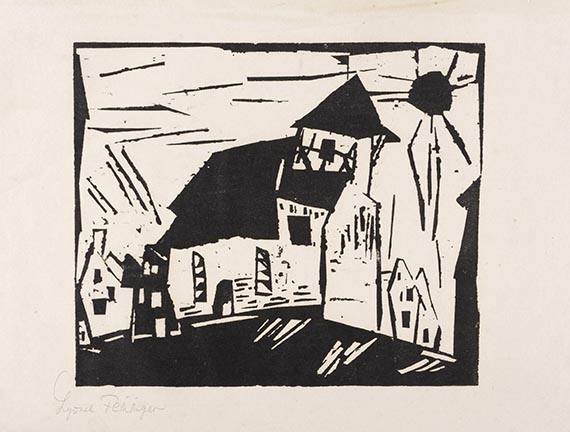 Lyonel Feininger - Holzschnitt